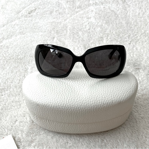 NWB Authentic Balenciaga Bal 0012/s UV protection Sunglasses Black - Picture 1 of 8